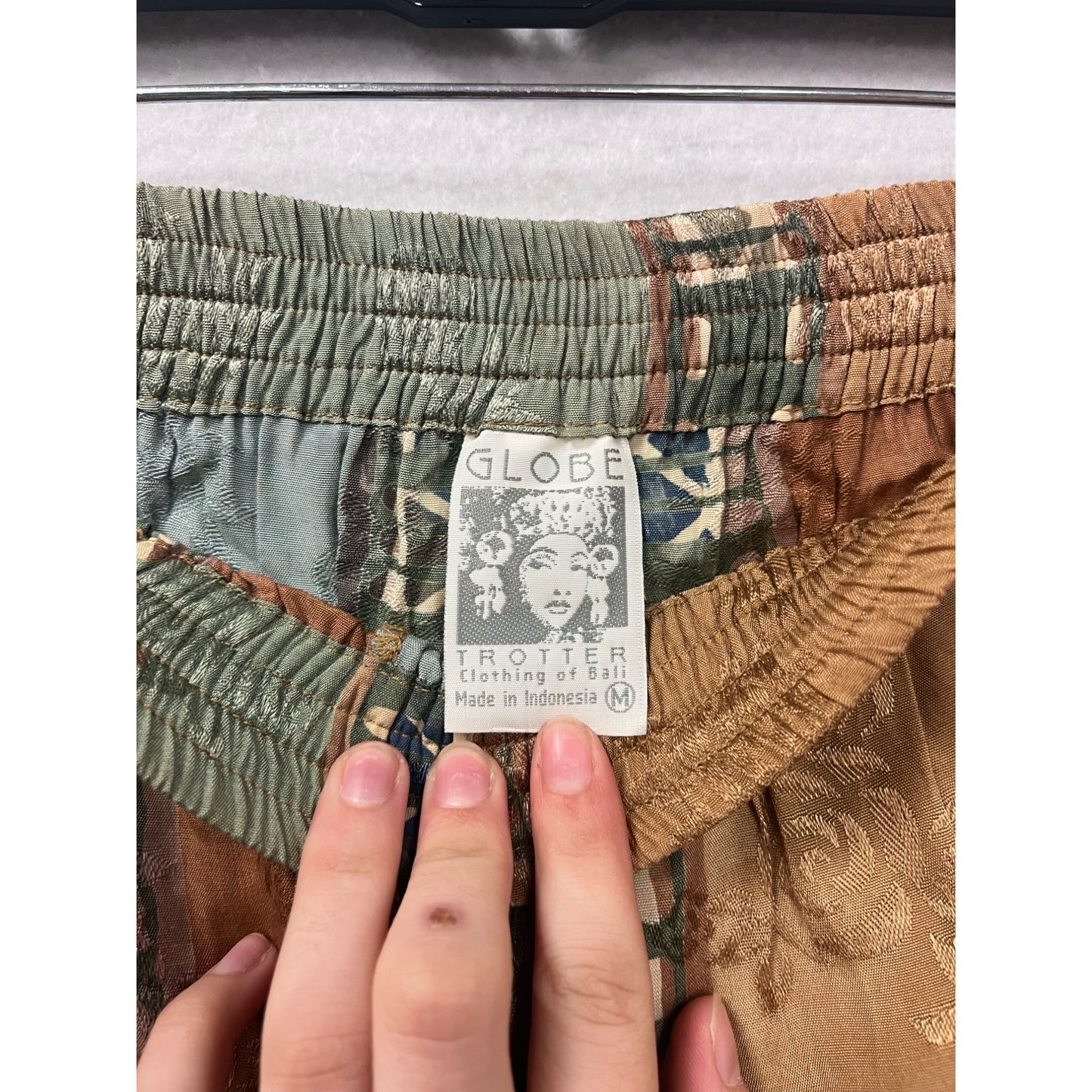 Boho Globe Trotter Medium Patchwork Wide-Leg Pants #8510