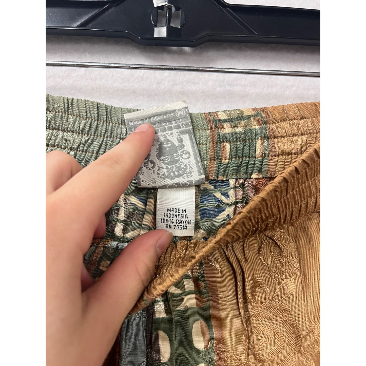 Boho Globe Trotter Medium Patchwork Wide-Leg Pants #8510