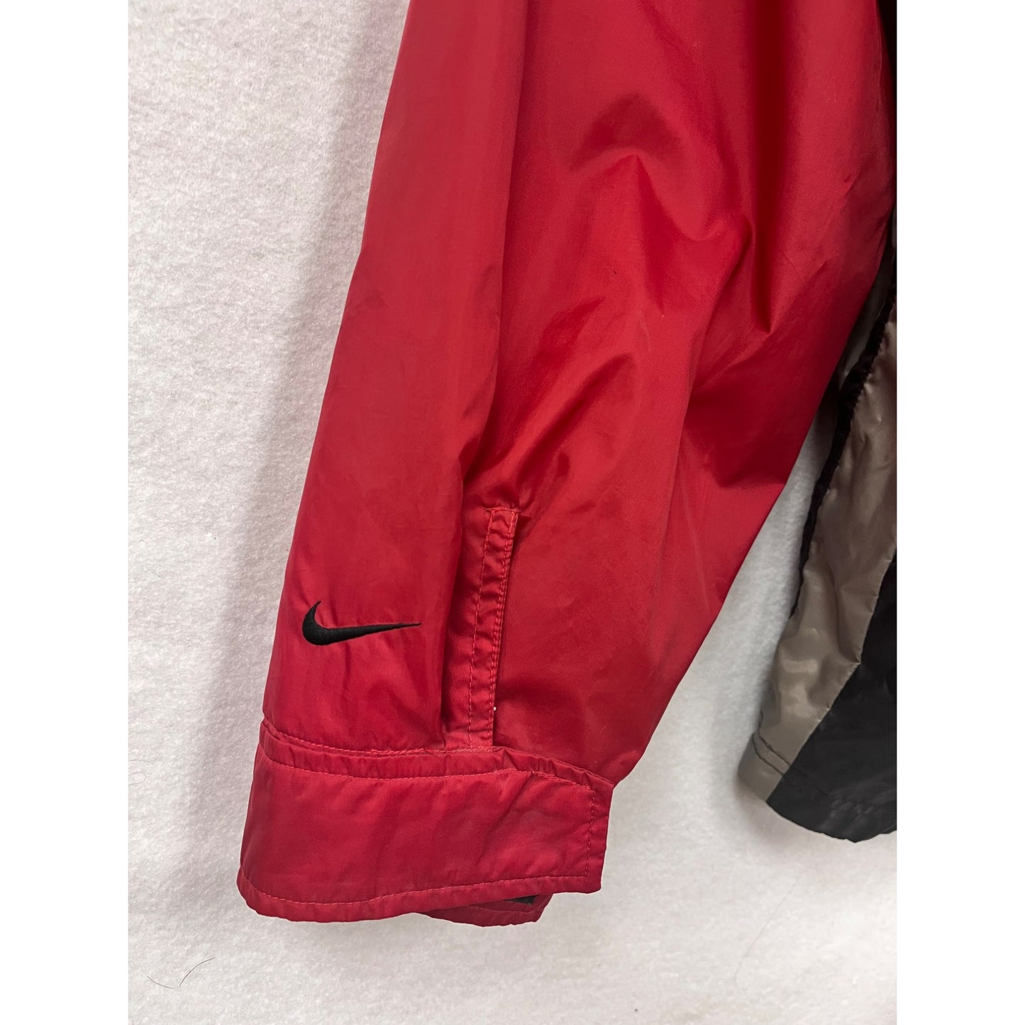 Men’s Vintage Nike Swoosh Full Zip Windbreaker #2822