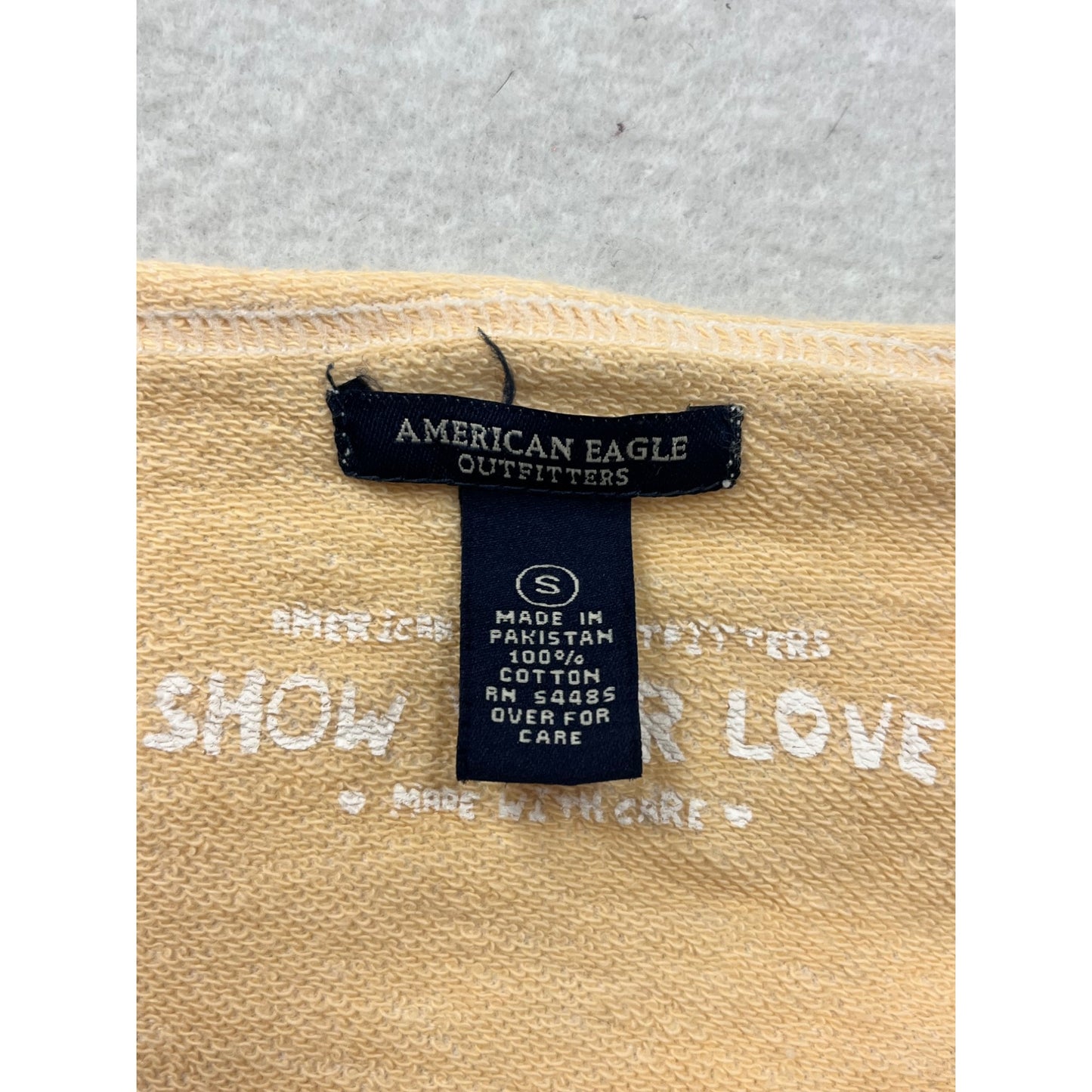 American Eagle Small V-Neck Cap Sleeve Top #8838