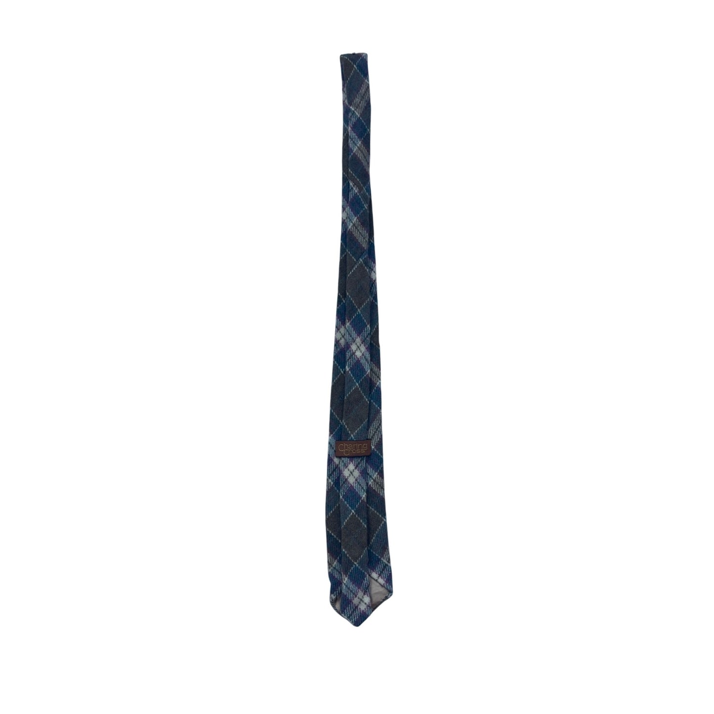 Charing Cross Plaid Wool Blend Tie #8542