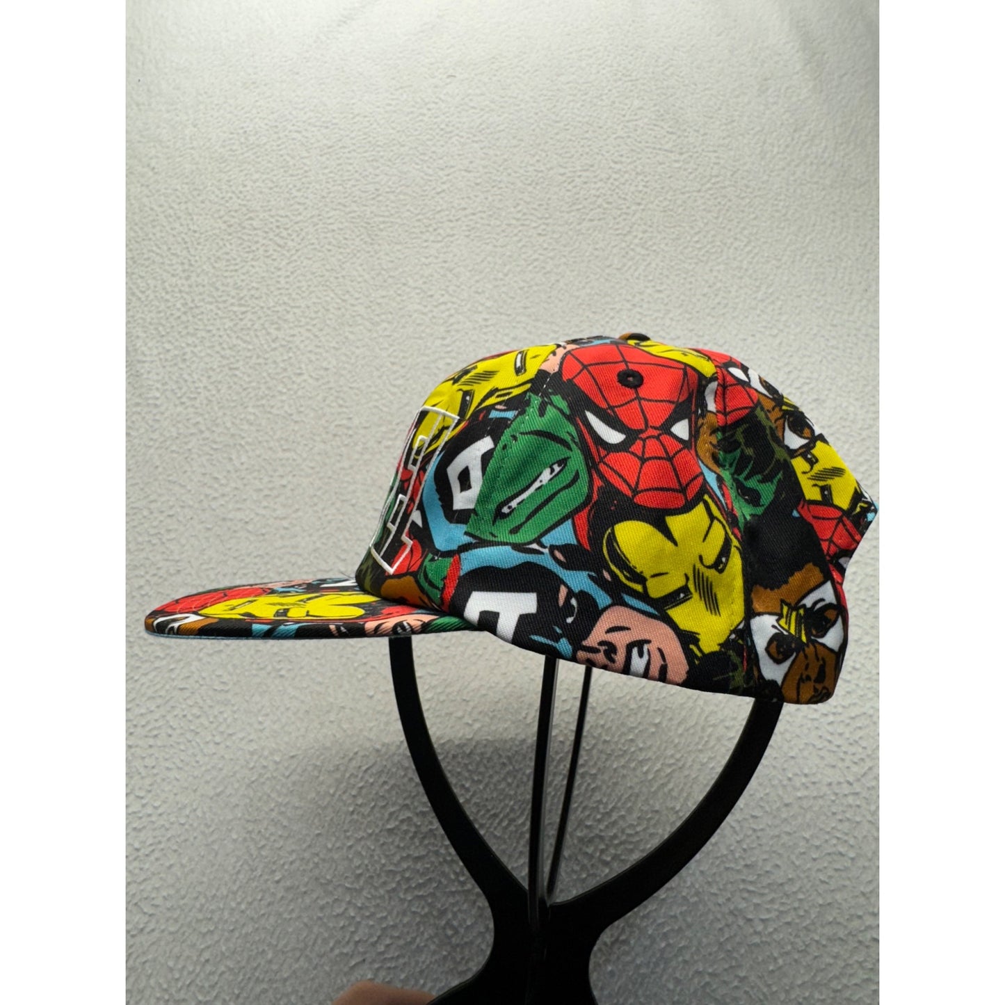 Marvel Avengers Comic Print Snapback Hat With Adjustable Strap #9235
