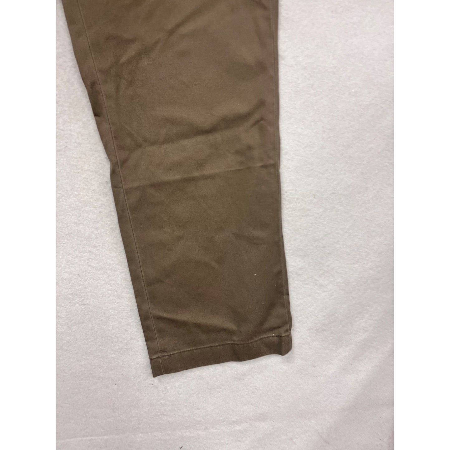 L.L. Bean Khaki Chino Pants 36x32 #775A