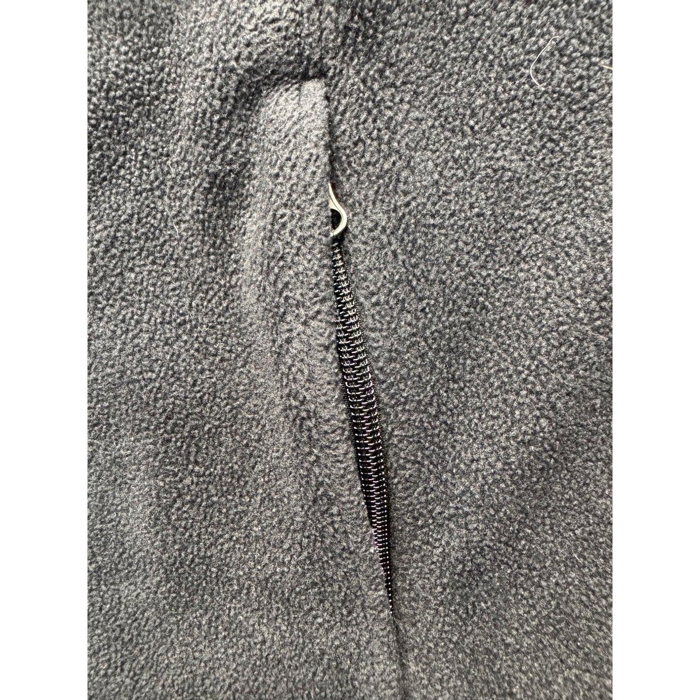 Columbia Black Fleece Vest 3X Full-Zip Sleeveless Jacket With Pockets 9431