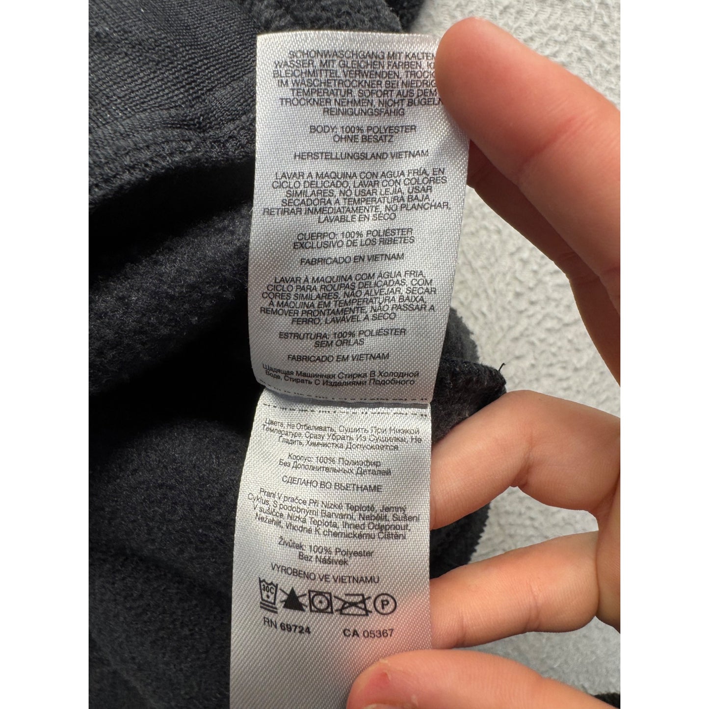 Columbia Black Fleece Vest 3X Full-Zip Sleeveless Jacket With Pockets 9431