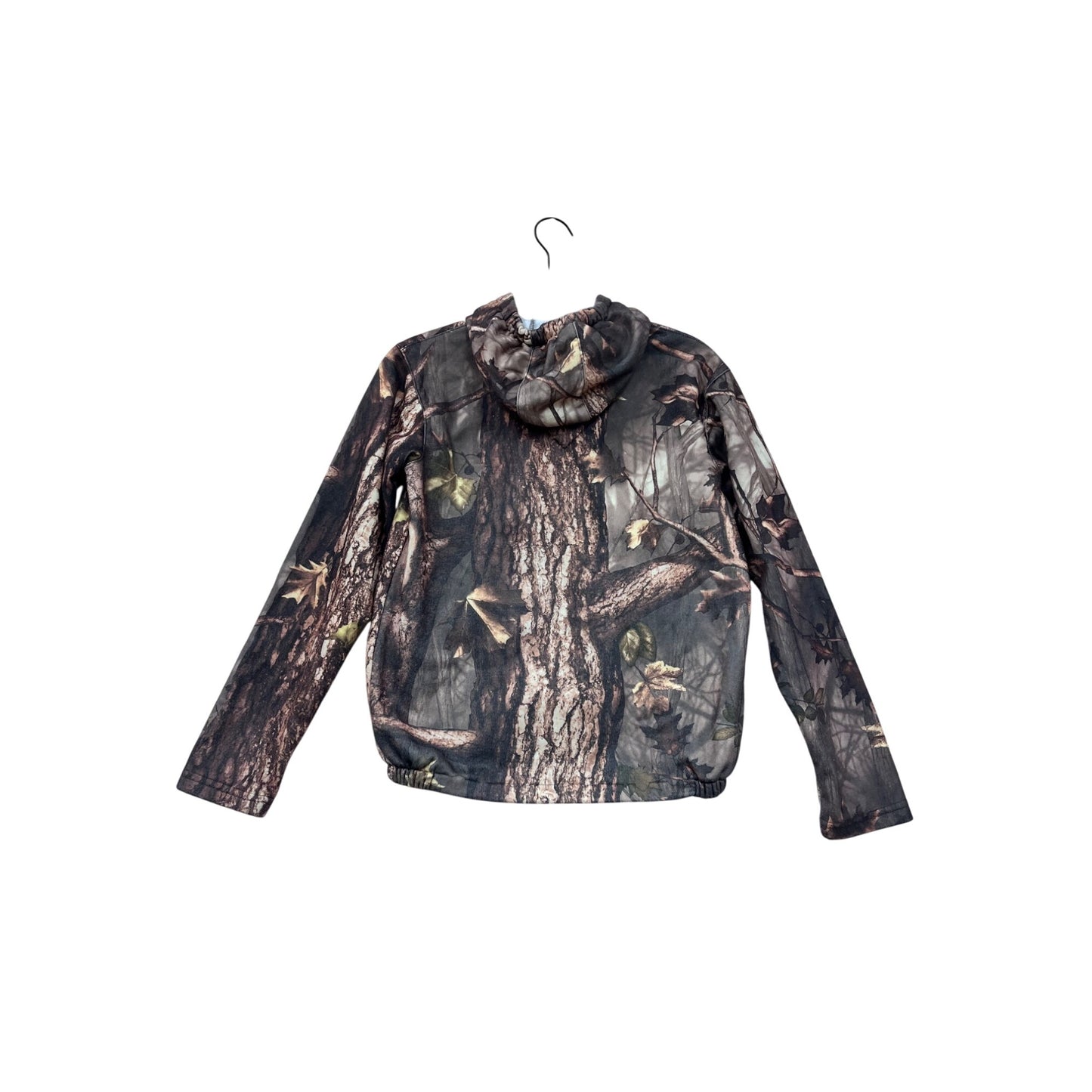 Master Sportsman Boys Medium Hooded Camouflage Zip-Up Jacket #8923