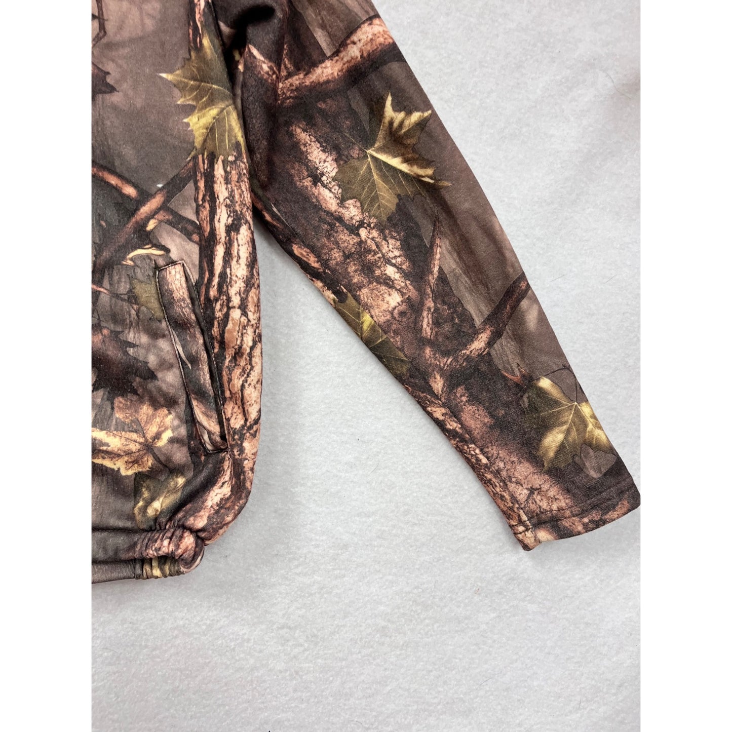 Master Sportsman Boys Medium Hooded Camouflage Zip-Up Jacket #8923