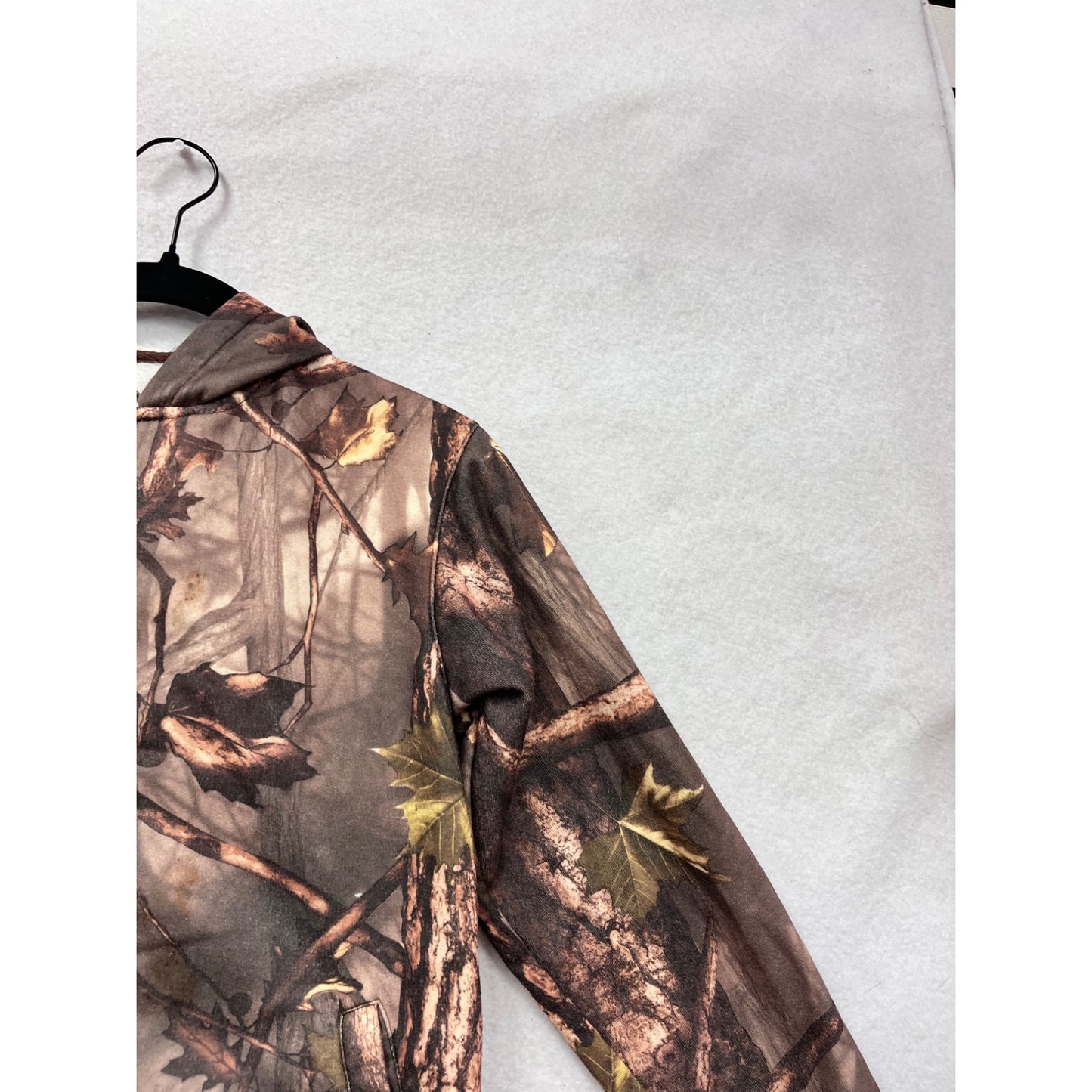 Master Sportsman Boys Medium Hooded Camouflage Zip-Up Jacket #8923