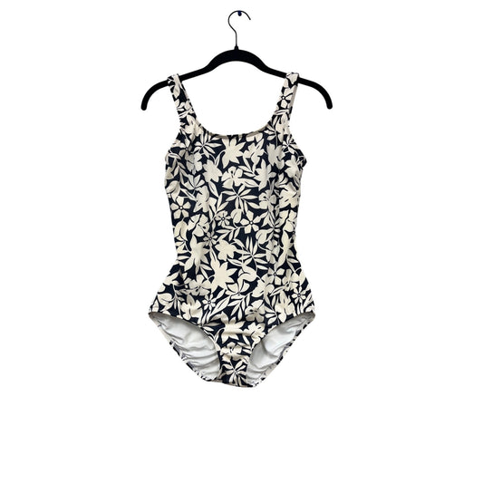 Lands End Floral One-Piece Swimsuit Size 6P #468A