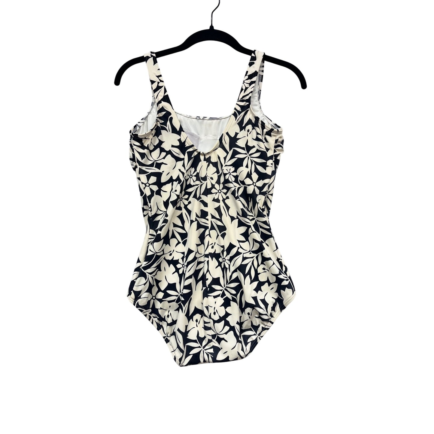 Lands End Floral One-Piece Swimsuit Size 6P #468A