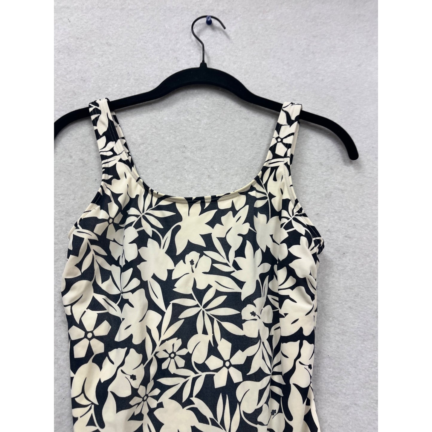 Lands End Floral One-Piece Swimsuit Size 6P #468A