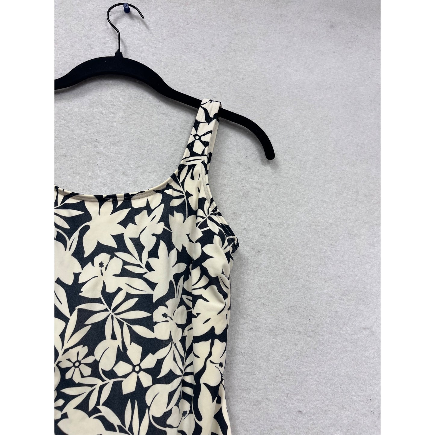 Lands End Floral One-Piece Swimsuit Size 6P #468A