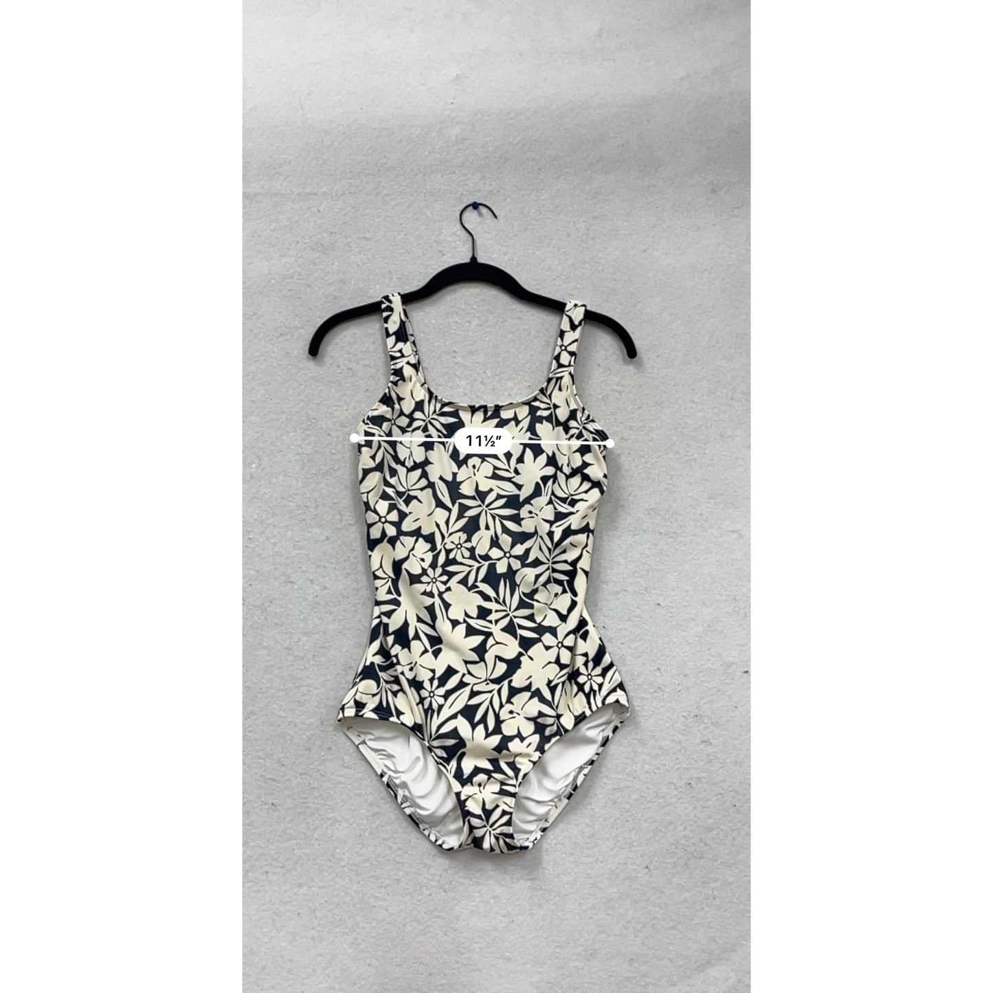 Lands End Floral One-Piece Swimsuit Size 6P #468A