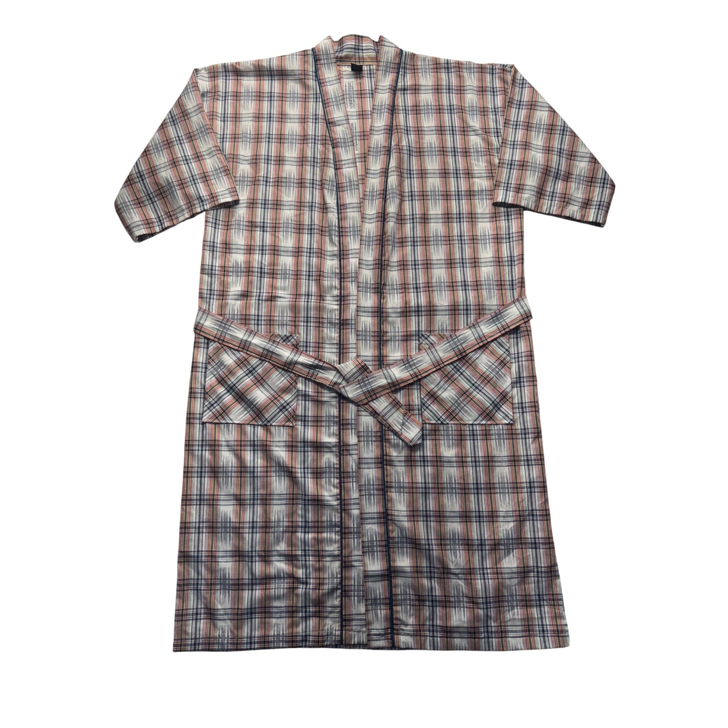 VintagePlaid Robe by Rober Makers - 65% Polyester & 35% Cotton #7903