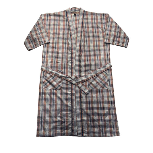 VintagePlaid Robe by Rober Makers - 65% Polyester & 35% Cotton #7903
