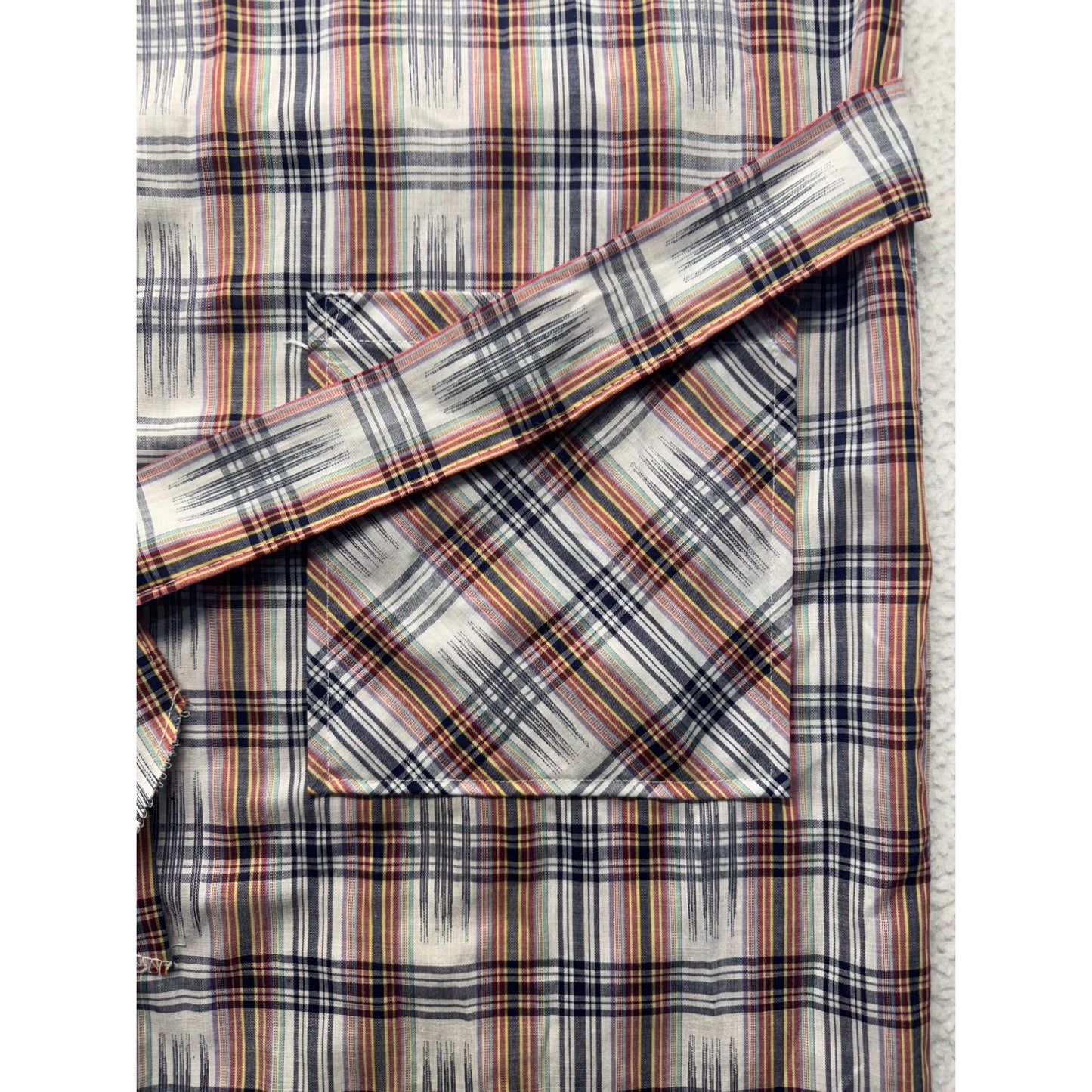 VintagePlaid Robe by Rober Makers - 65% Polyester & 35% Cotton #7903