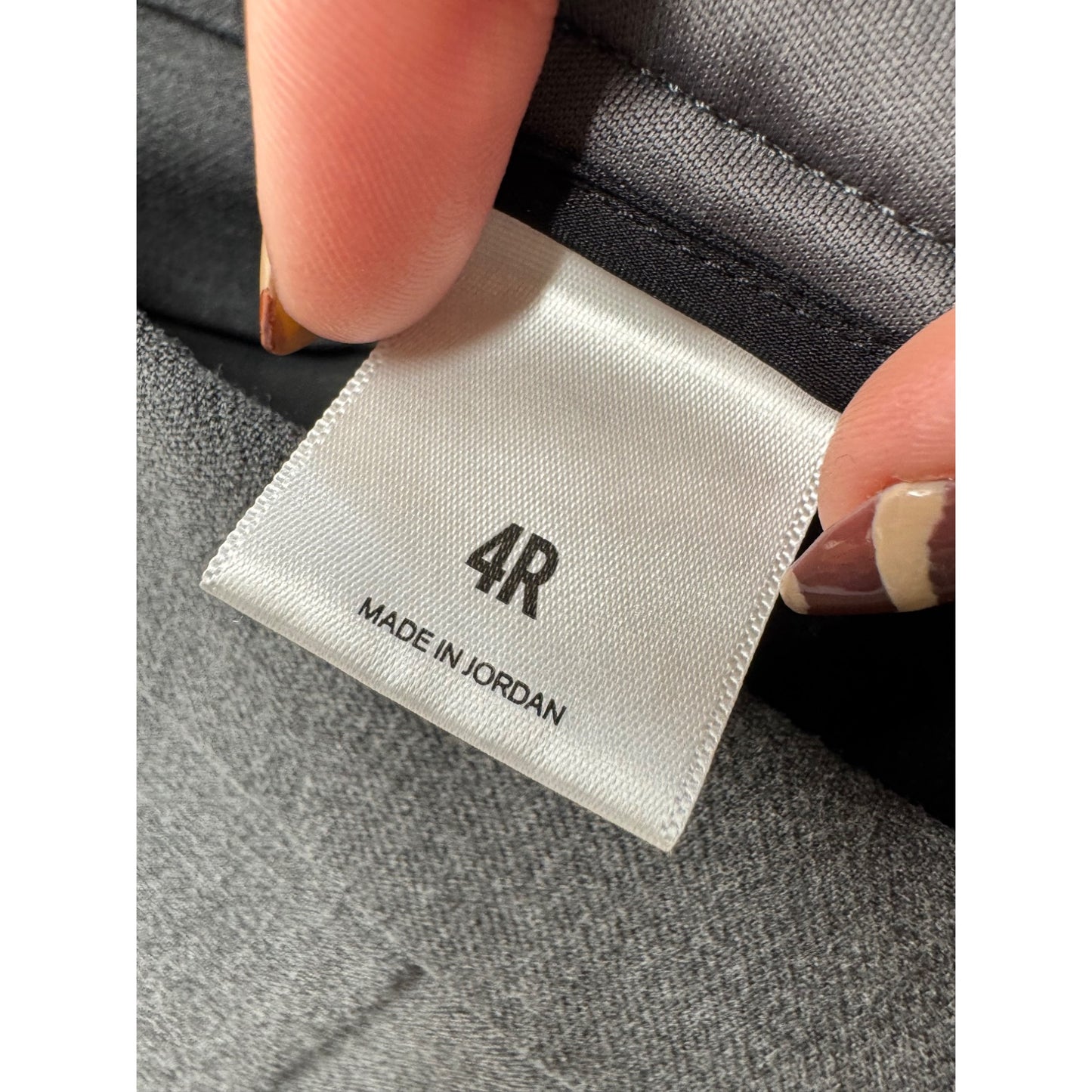 Express Gray Dress Pants 4R With Button Detail & Tapered Leg #213B