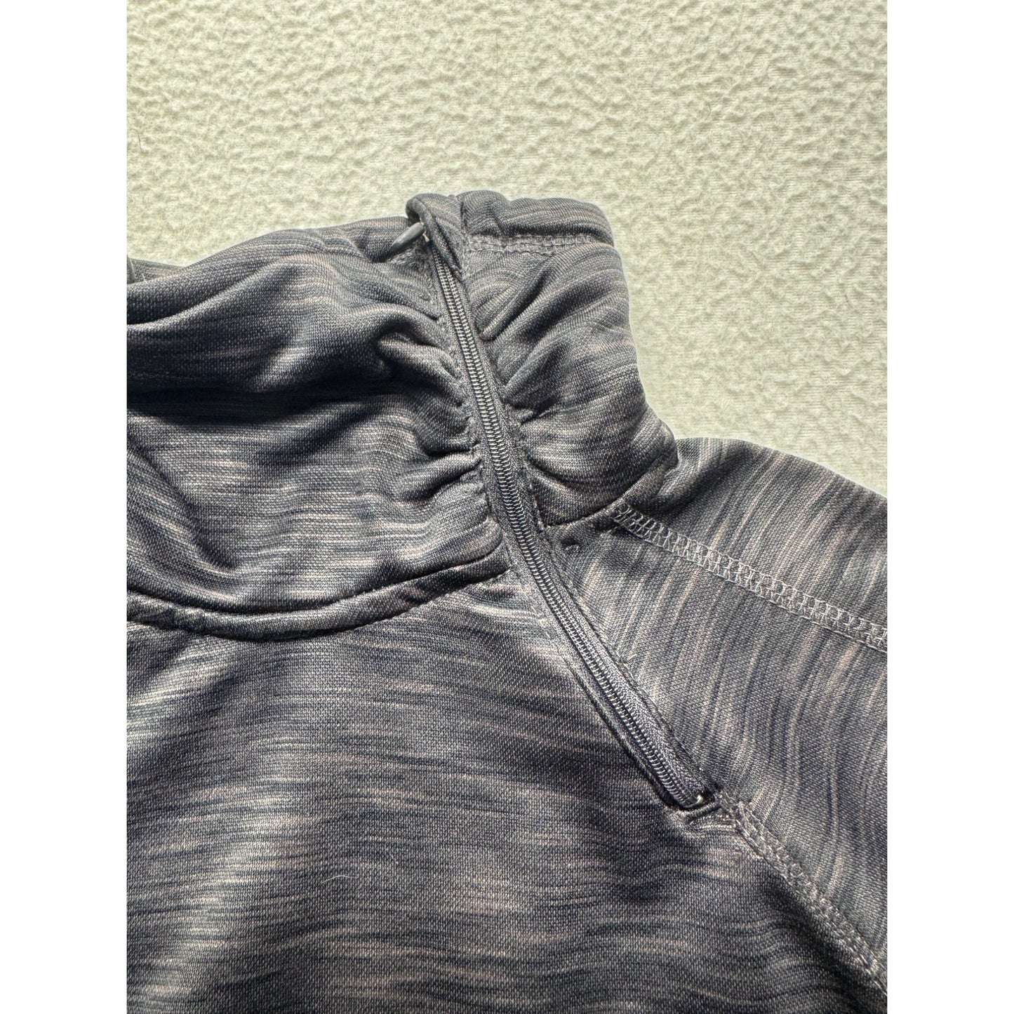 Umbro Gray 1/4 Zip Pullover Sweatshirt M #9164