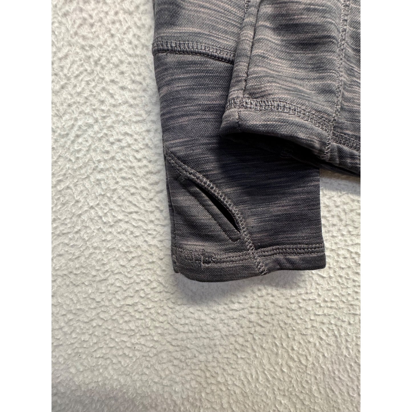 Umbro Gray 1/4 Zip Pullover Sweatshirt M #9164