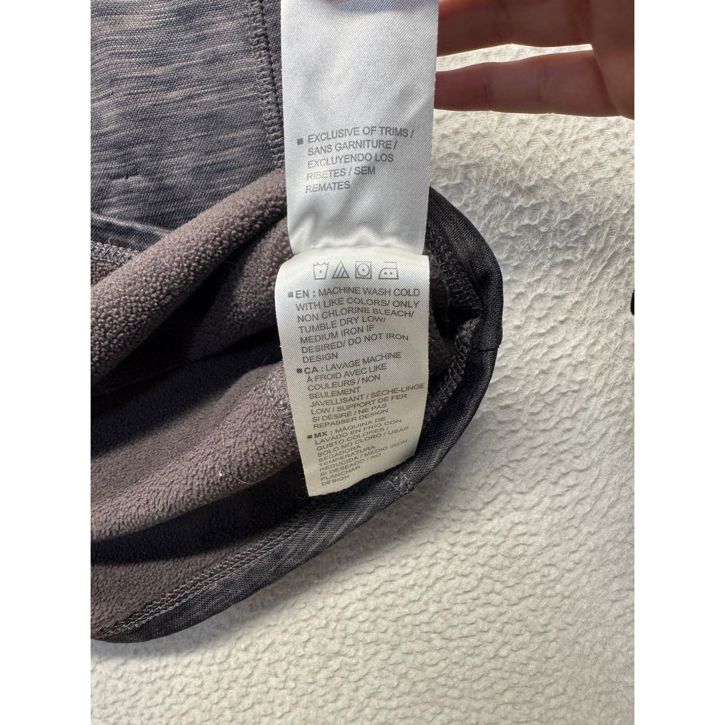 Umbro Gray 1/4 Zip Pullover Sweatshirt M #9164