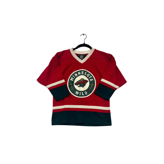 Minnesota Wild Youth Hockey Jersey Size M/M NHL #514A