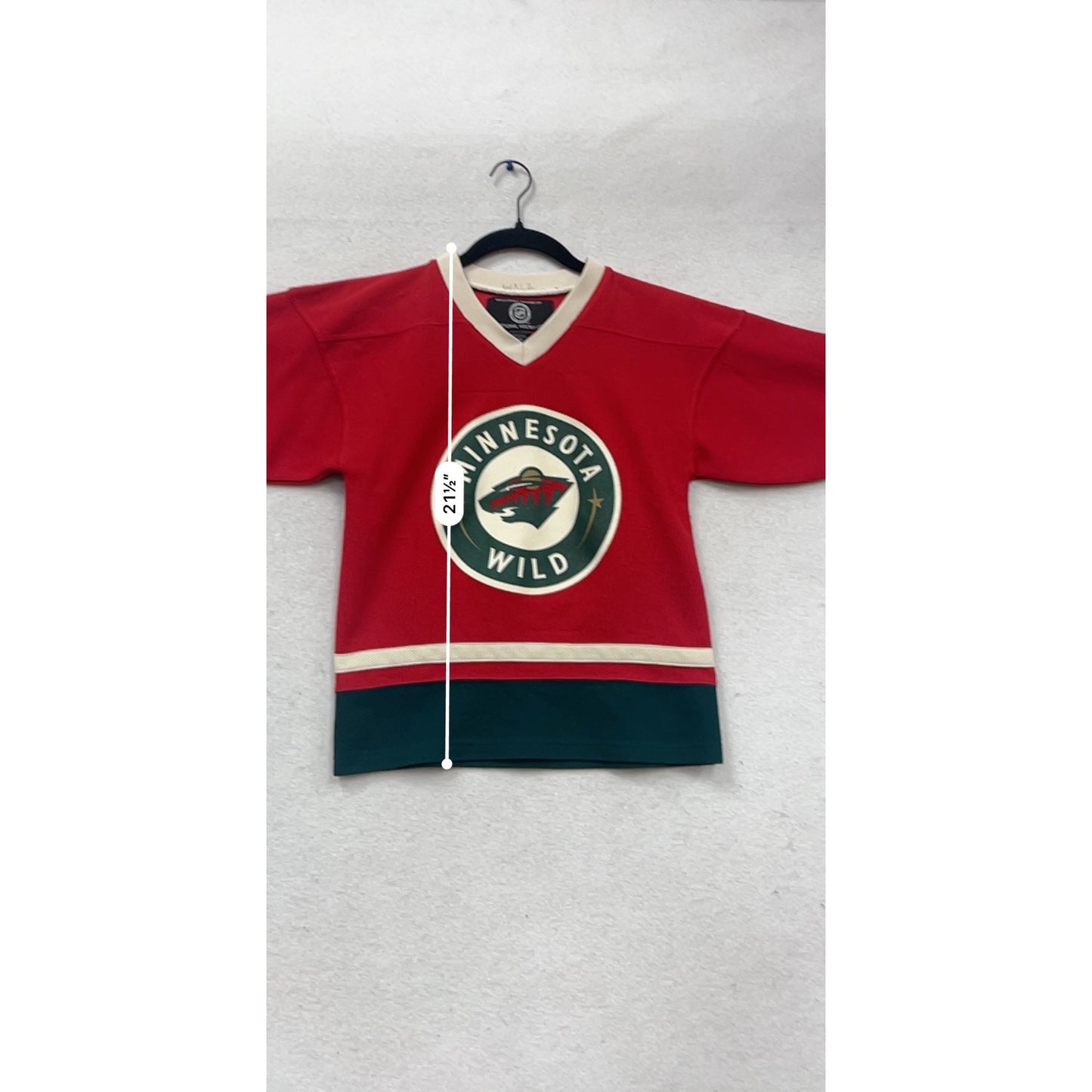 Minnesota Wild Youth Hockey Jersey Size M/M NHL #514A