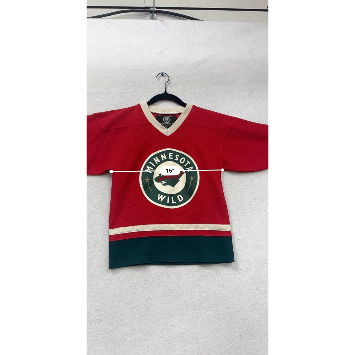 Minnesota Wild Youth Hockey Jersey Size M/M NHL #514A
