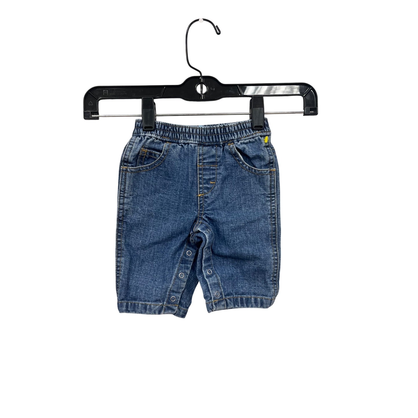 Old Navy Baby Denim-Look Shorts 0-3M #8681