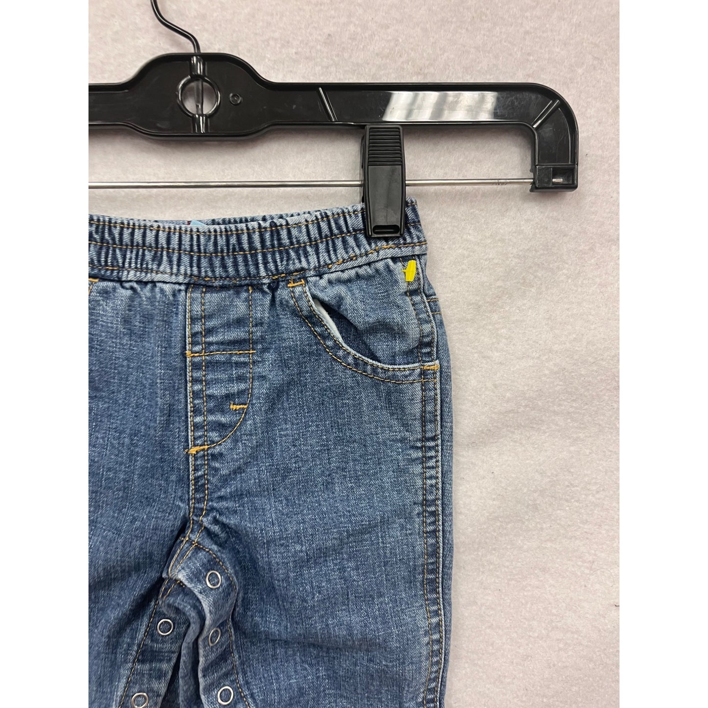 Old Navy Baby Denim-Look Shorts 0-3M #8681