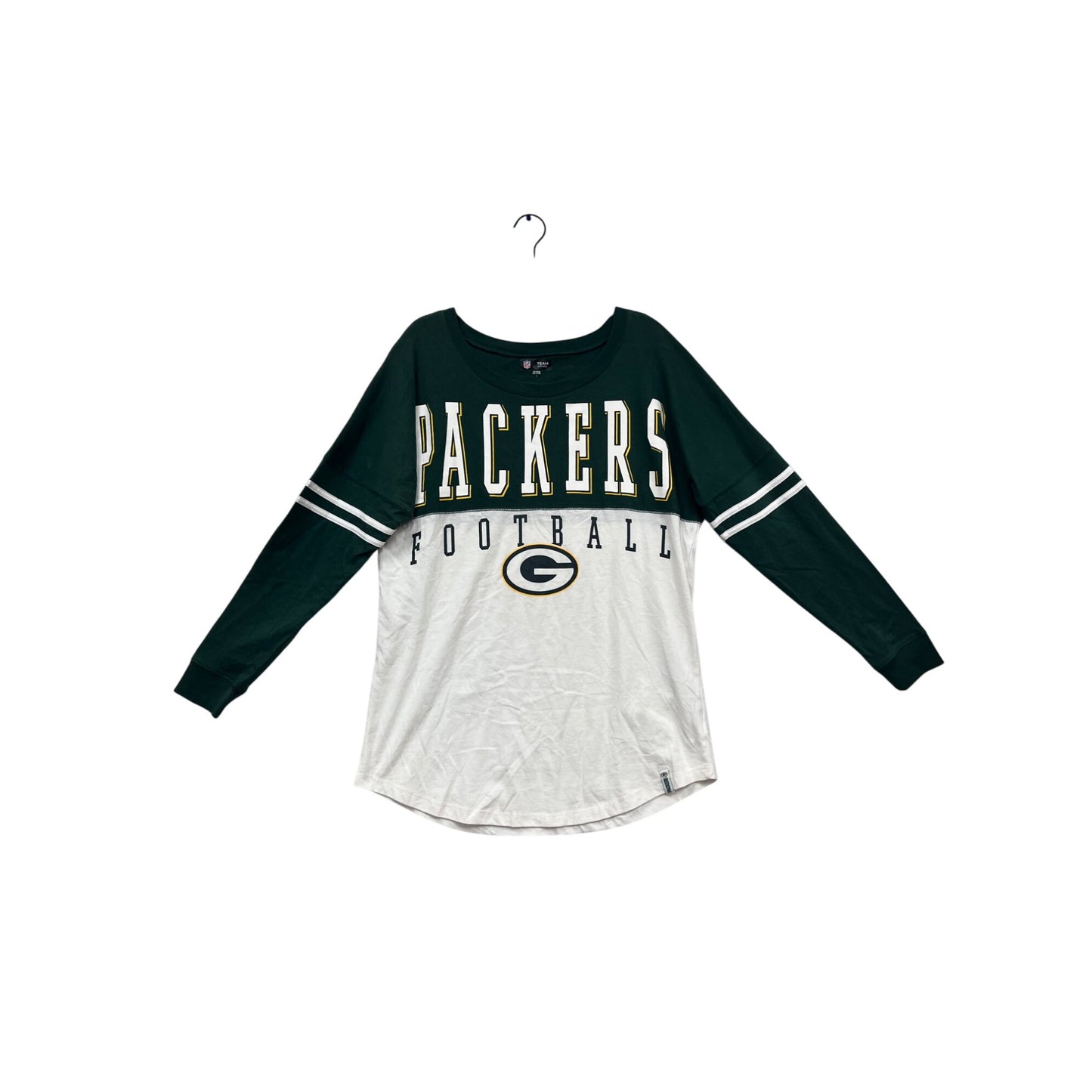 Green Bay Packers Long Sleeve Team Shirt L #579A