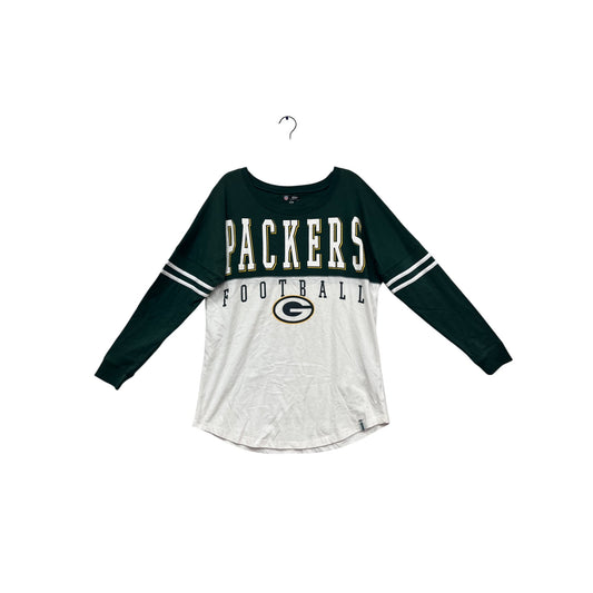 Green Bay Packers Long Sleeve Team Shirt L #579A