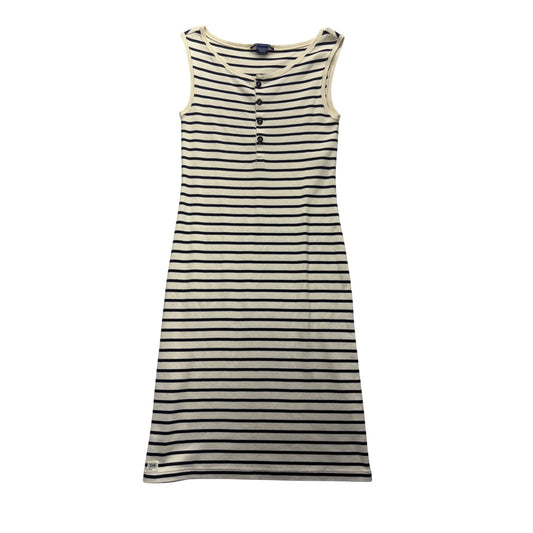 Ralph Lauren Sport Womens Striped Sleeveless Dress Navy & Cream #7420