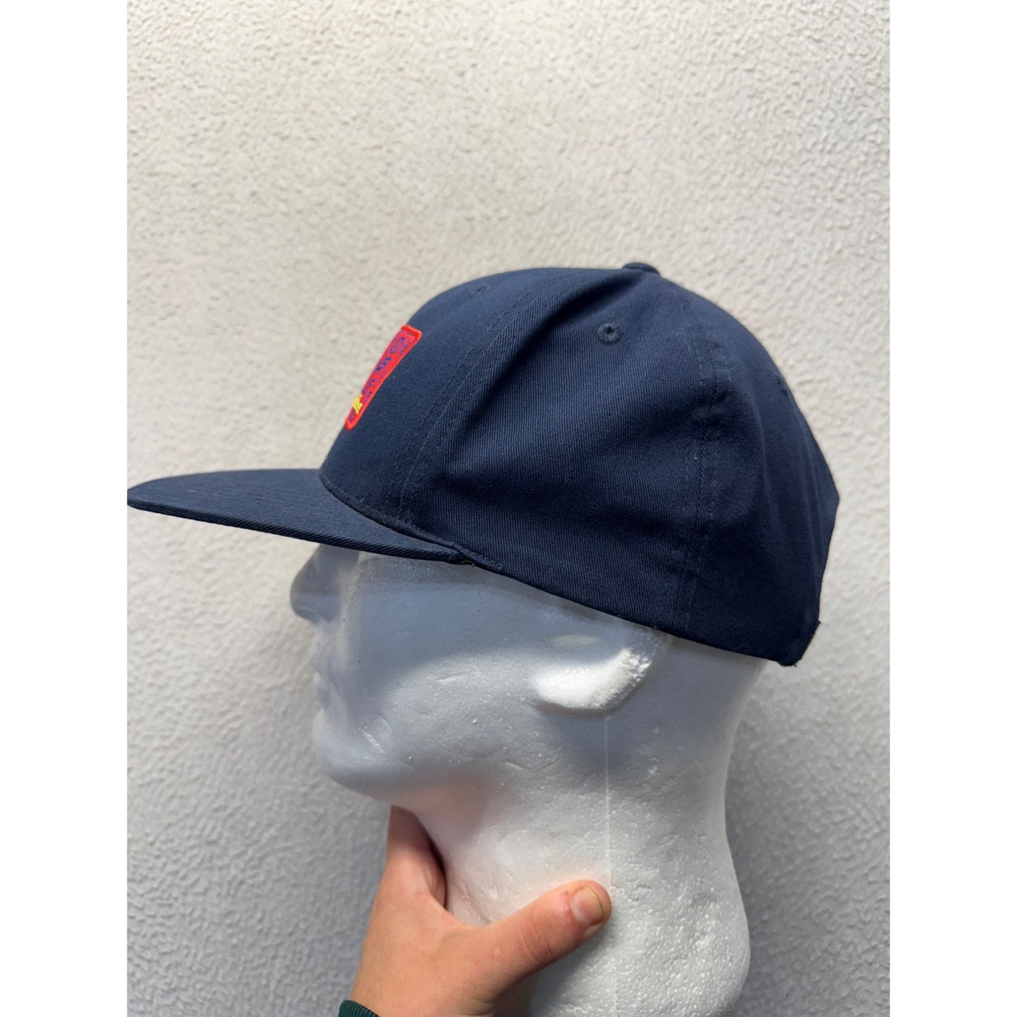 Salsa Navy Blue Adjustable Snapback Hat 28B