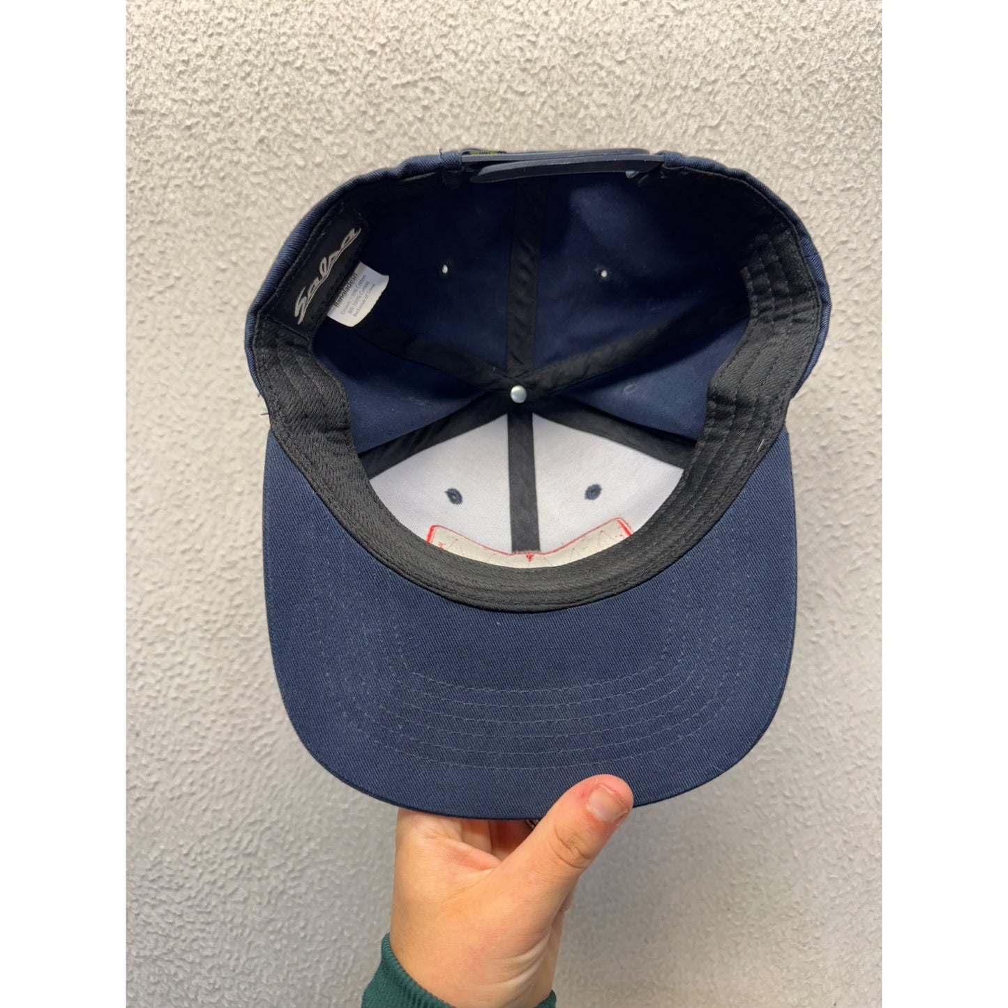 Salsa Navy Blue Adjustable Snapback Hat 28B