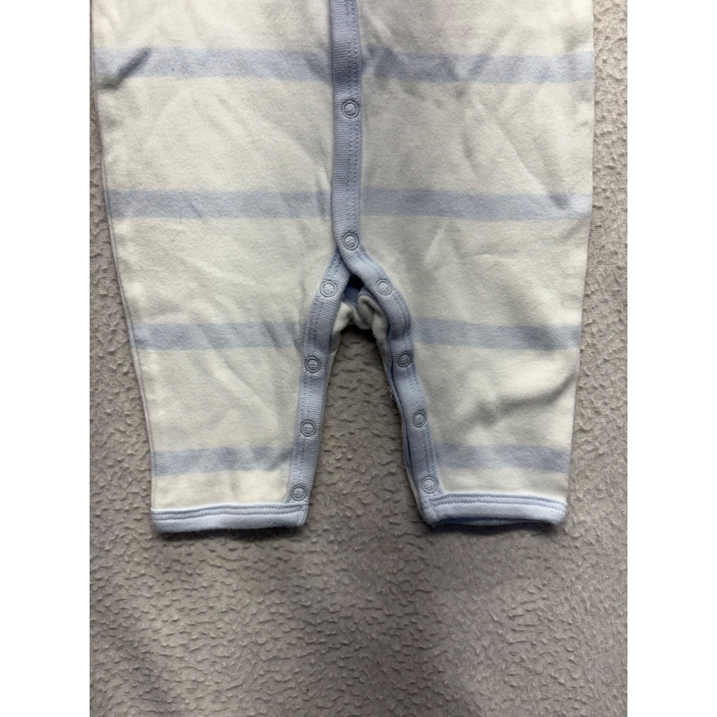 Ralph Lauren Baby Striped Footless Coverall 3M #7500
