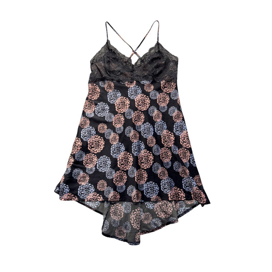 Sleep by Max Womens Floral Lace Trim Nightdress Size 10 #9030