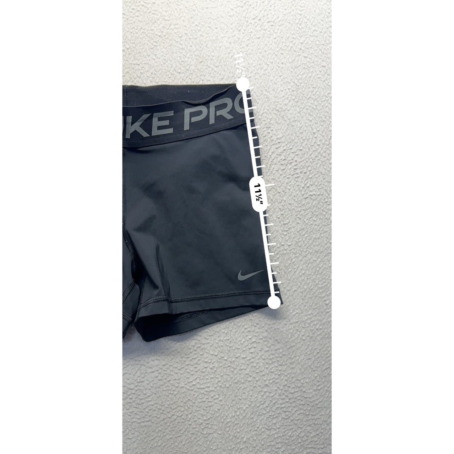 Nike Pro Dri-Fit Black Compression Shorts Medium #327B