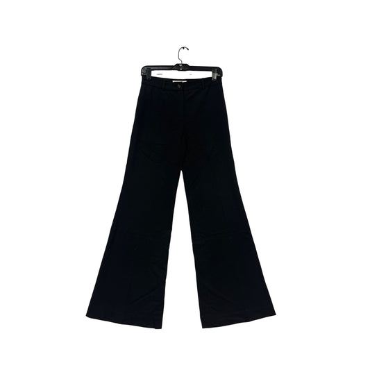 Gentry Portofino Womens Black Wide-Leg Dress Pants Size 0-2 #128C