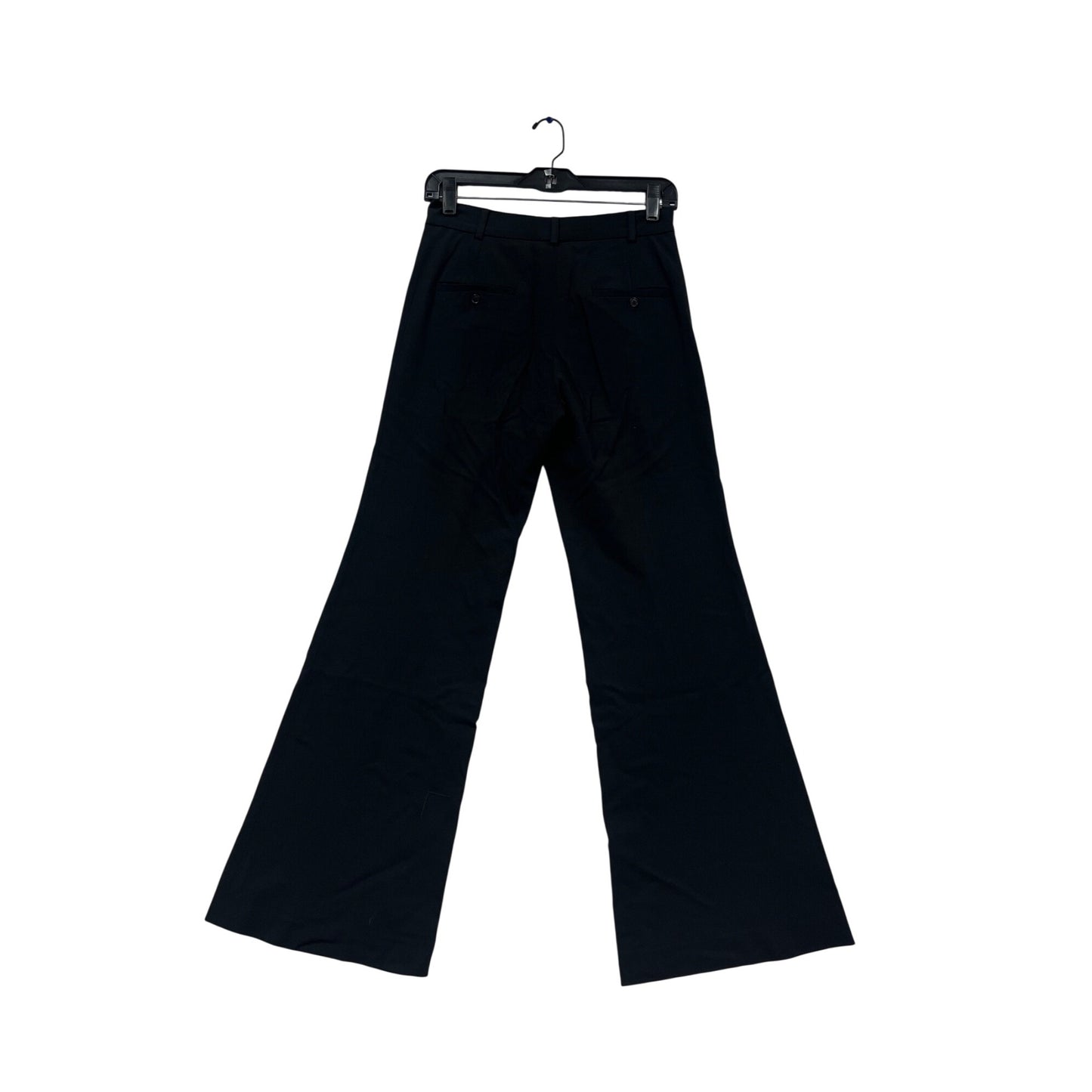 Gentry Portofino Womens Black Wide-Leg Dress Pants Size 0-2 #128C