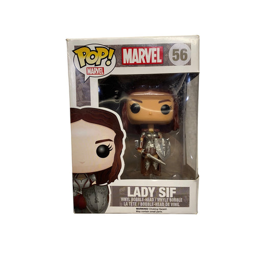 Funko Pop! Marvel Lady Sif #56 Vinyl Collectible In Original Box #7260