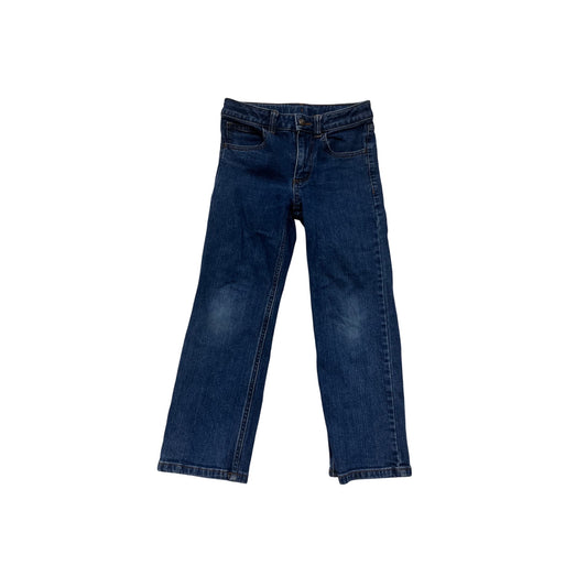 Carhartt Blue Denim Jeans Size 7 Straight Leg #8682