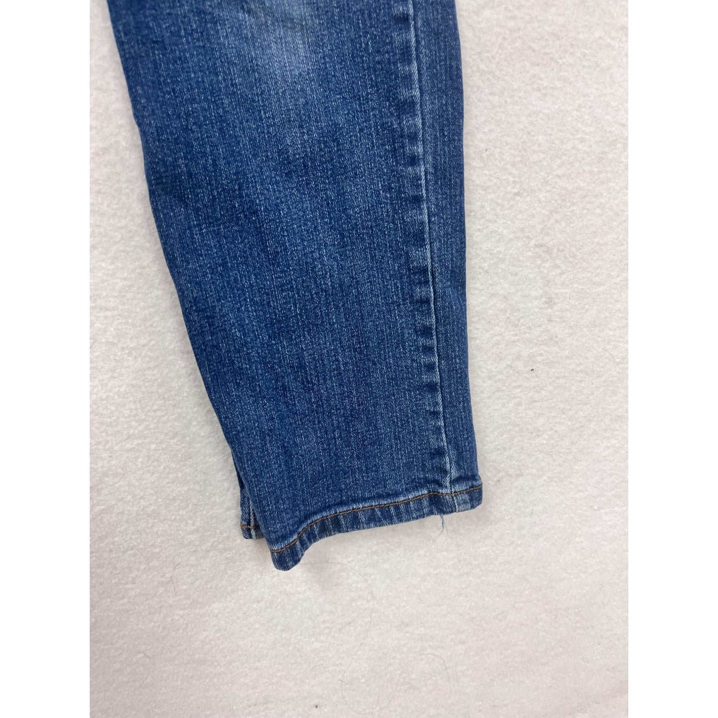 Carhartt Blue Denim Jeans Size 7 Straight Leg #8682