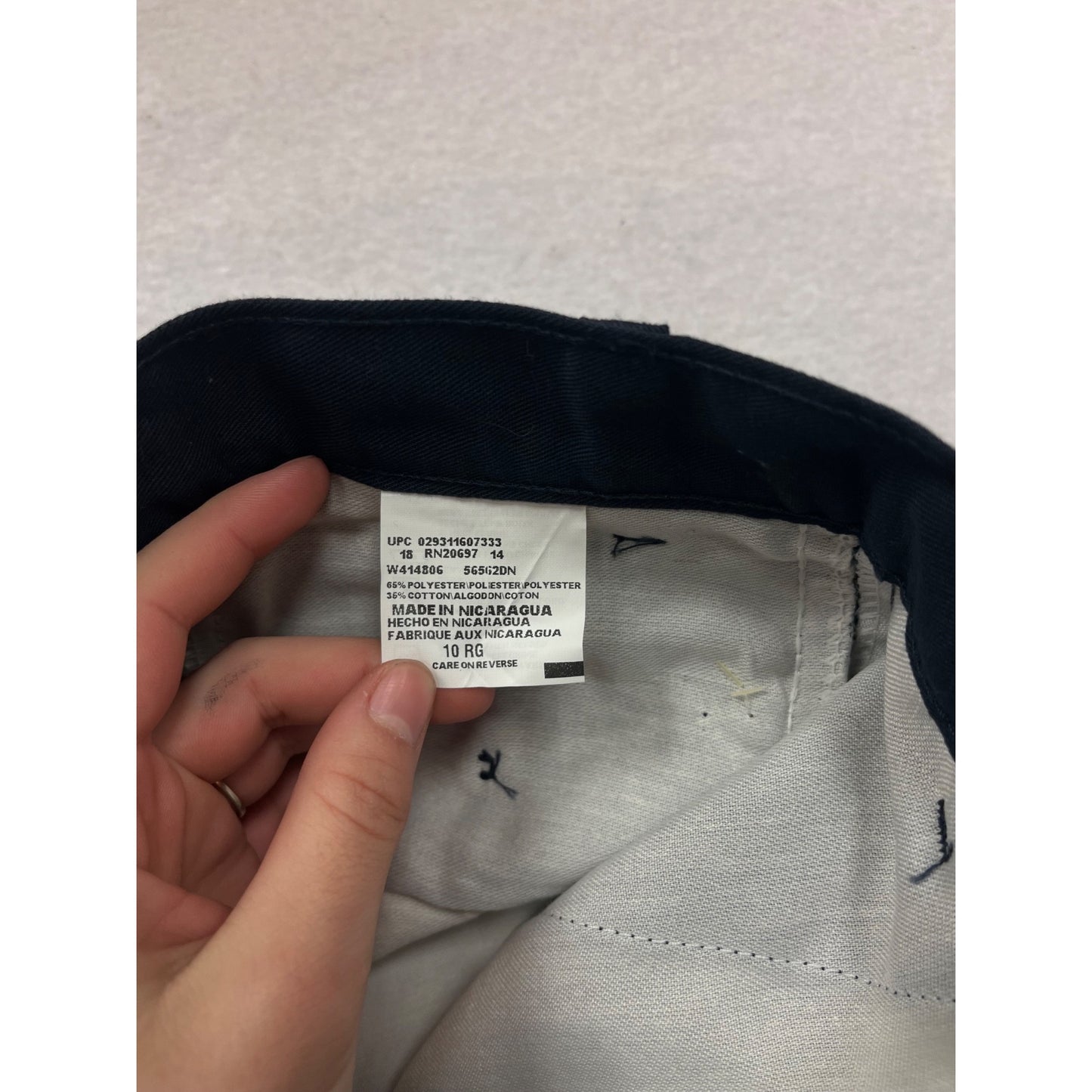 Dickies Boys Navy Blue Reinforced Knee Pants #124C