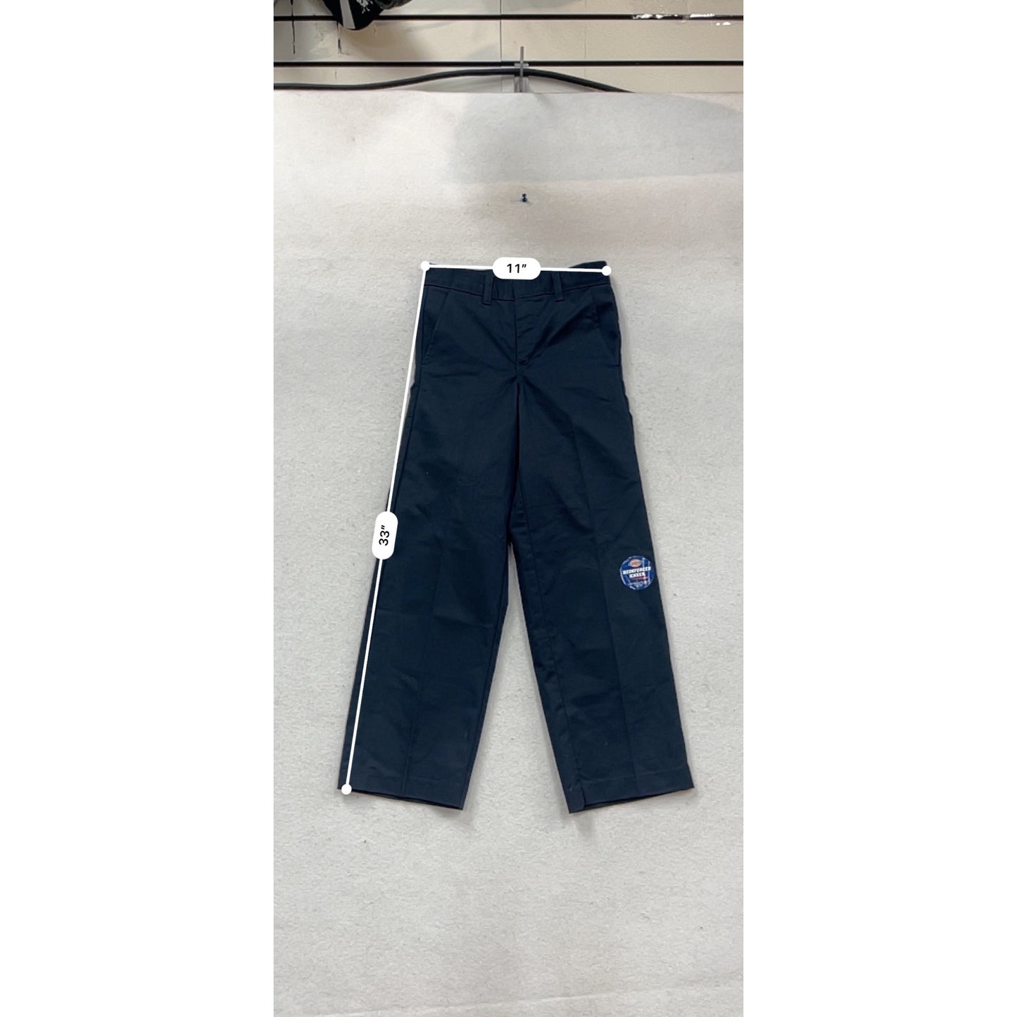 Dickies Boys Navy Blue Reinforced Knee Pants #124C