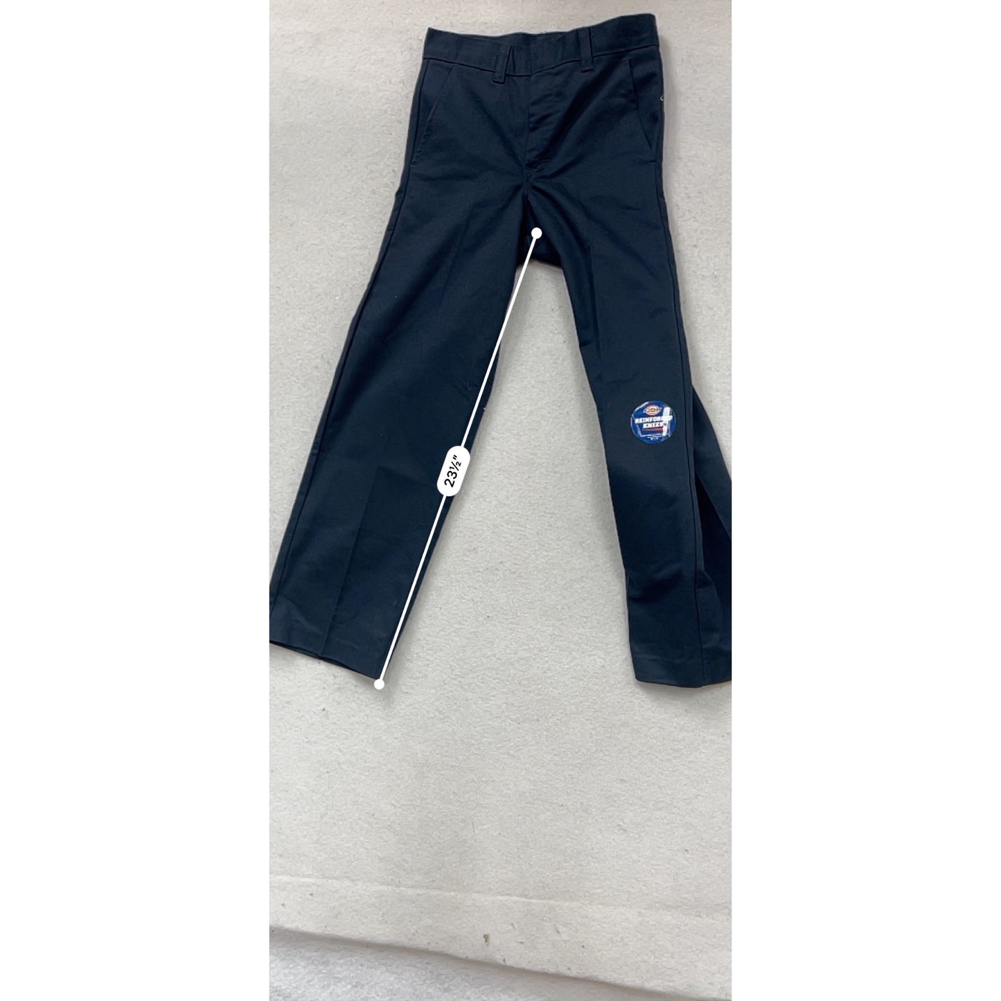Dickies Boys Navy Blue Reinforced Knee Pants #124C