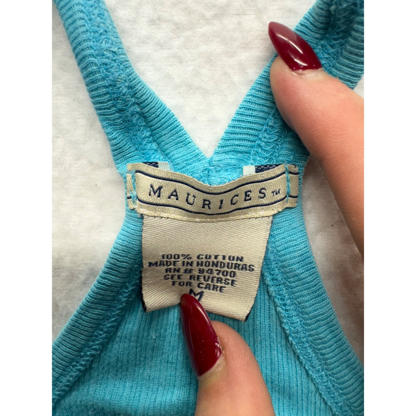 Vintage Maurice’s Cropped Tank top#3934