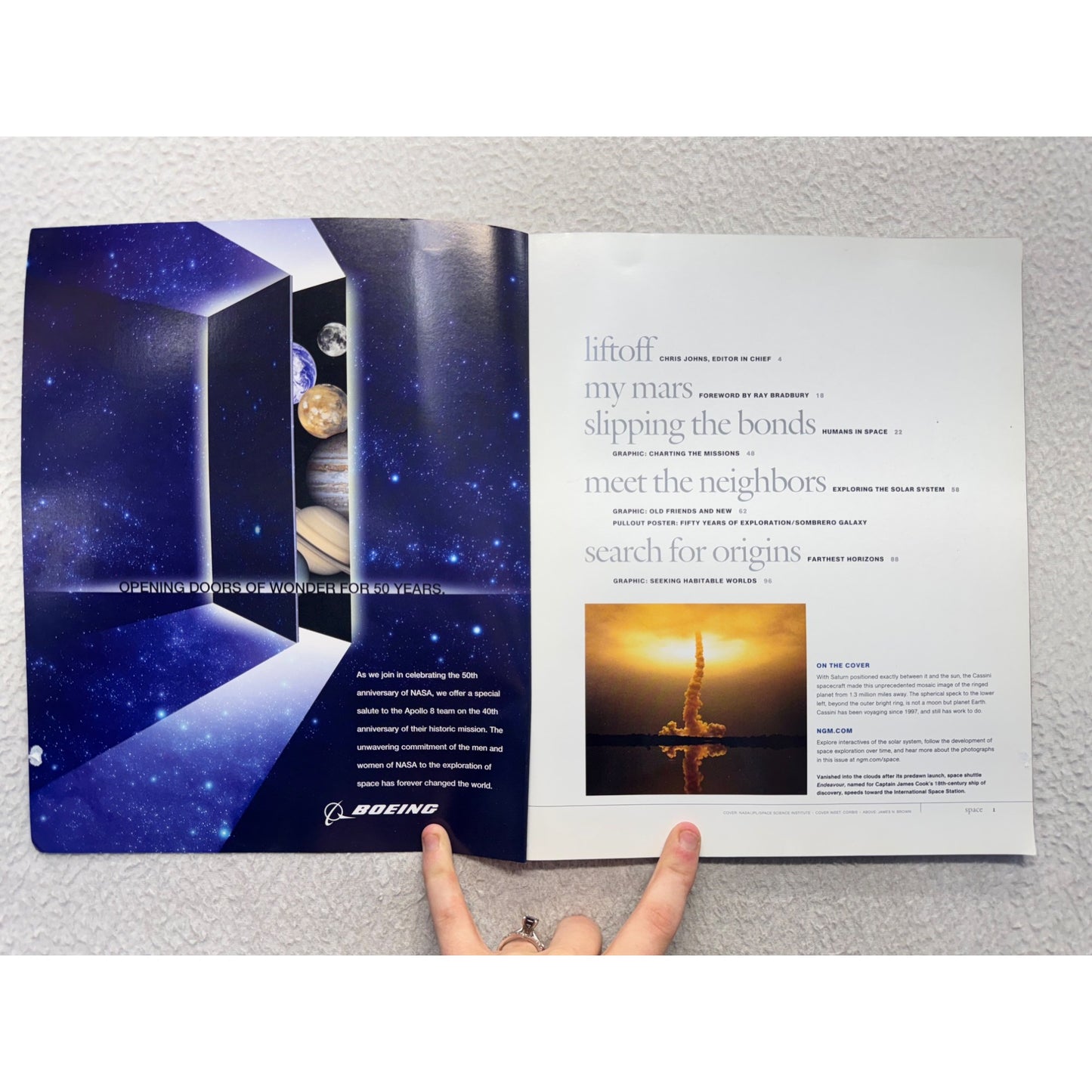 National Geographic Collectors Edition Space The Once And Future Frontier 431B