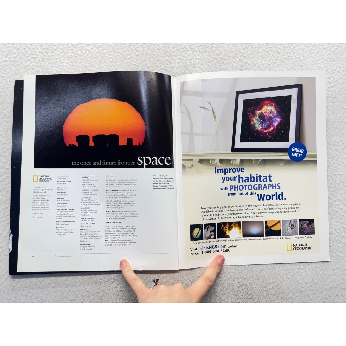 National Geographic Collectors Edition Space The Once And Future Frontier 431B