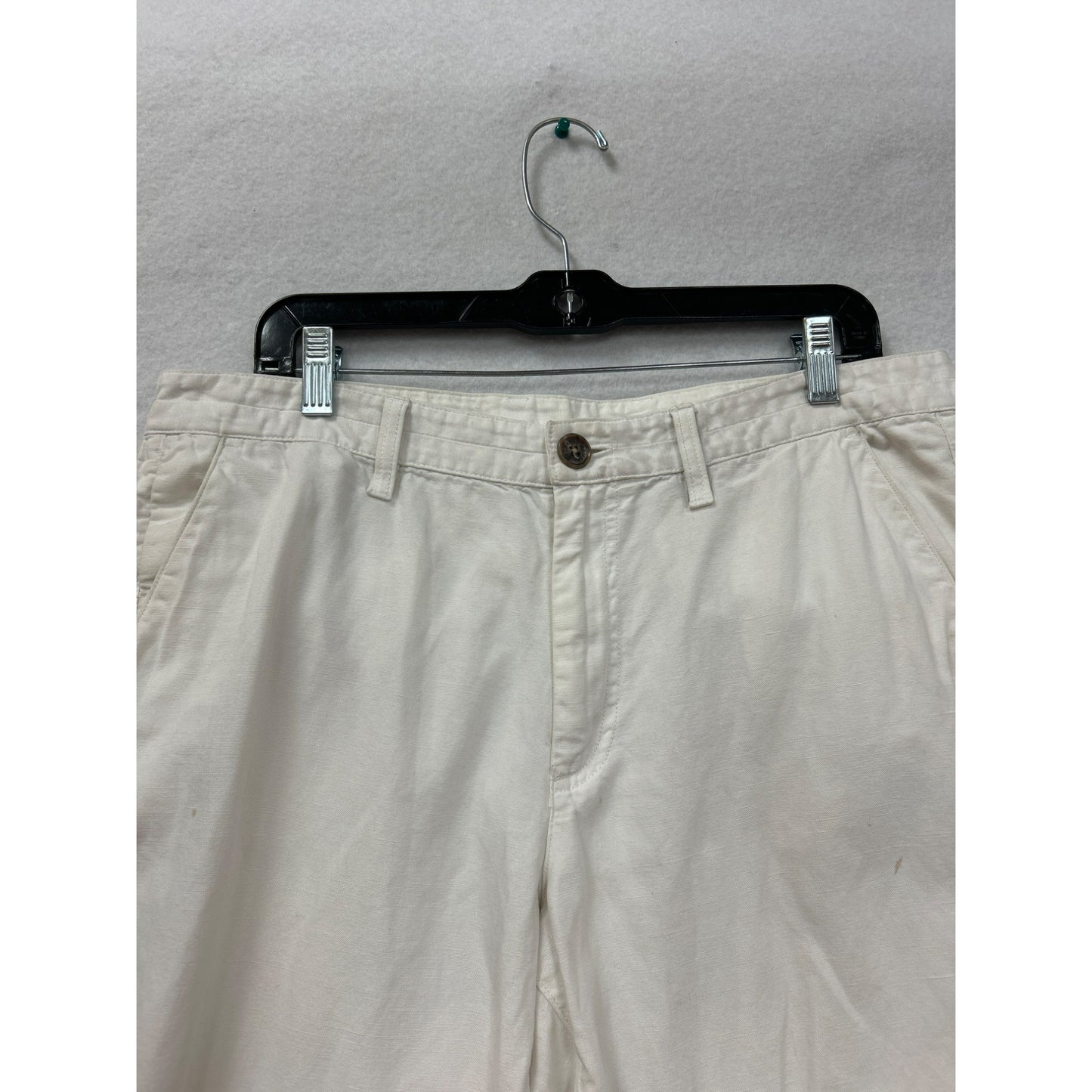 Armani Exchange Mens White Chino Pants #6114