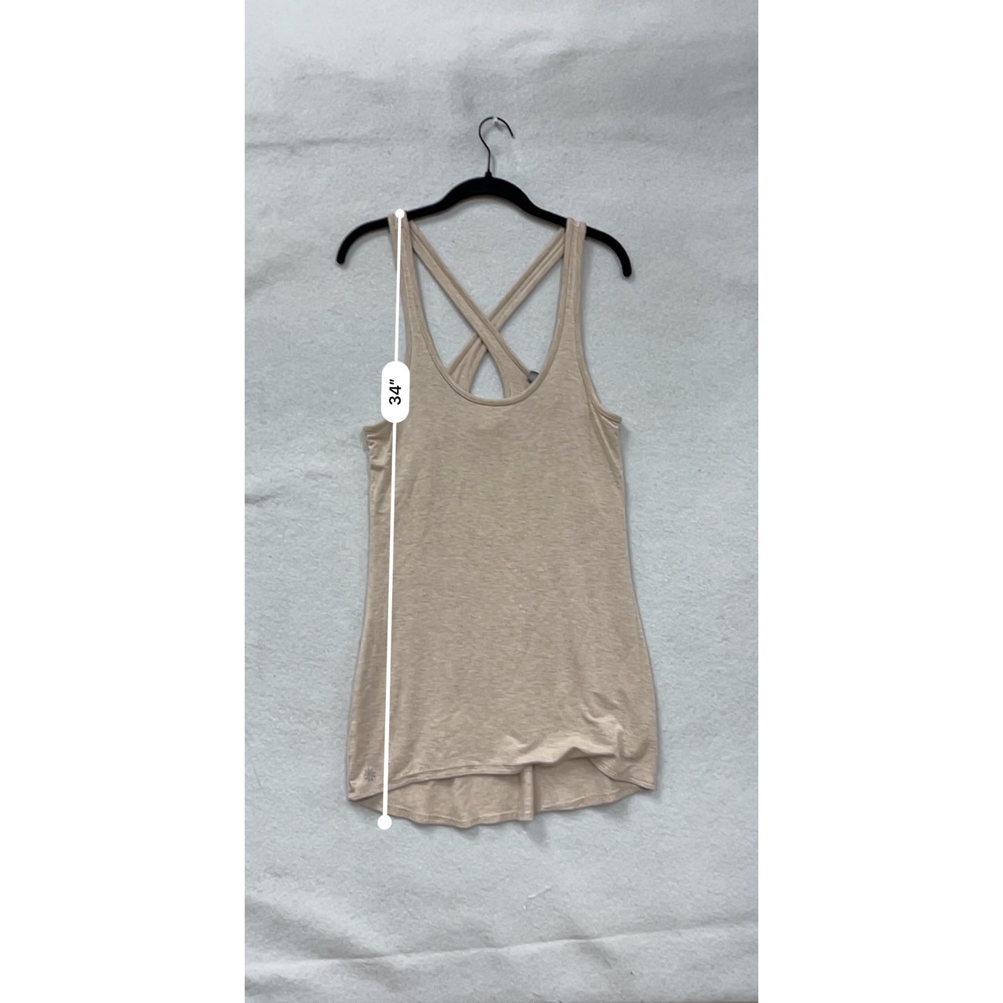 Athleta Womens Small Crossback Yoga Tank Top #6714